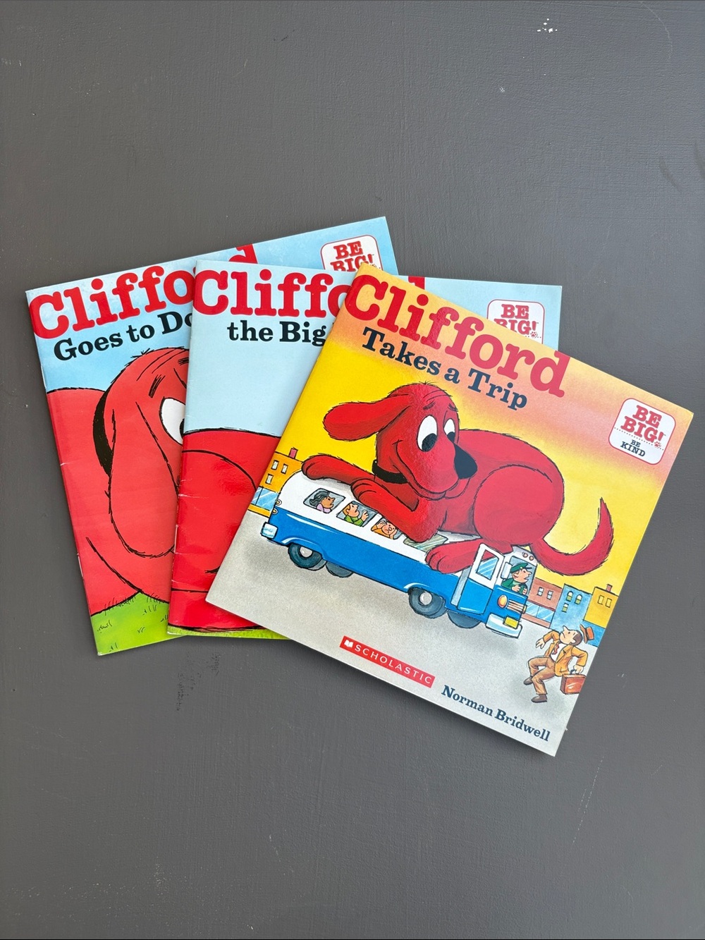 Scholastic Clifford the Big Red Dog Children’s Book Lot of 3